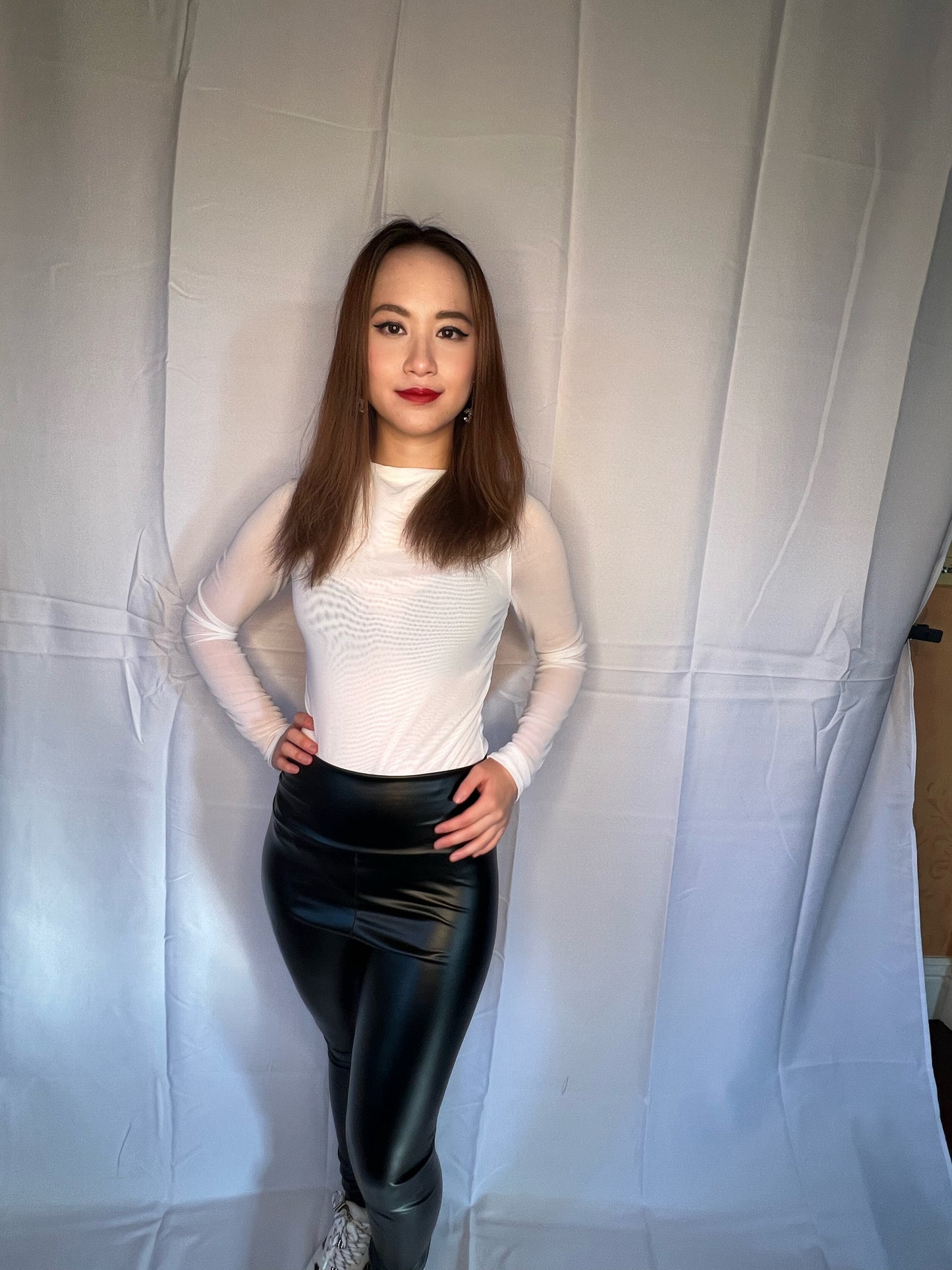 White See-through bodysuit