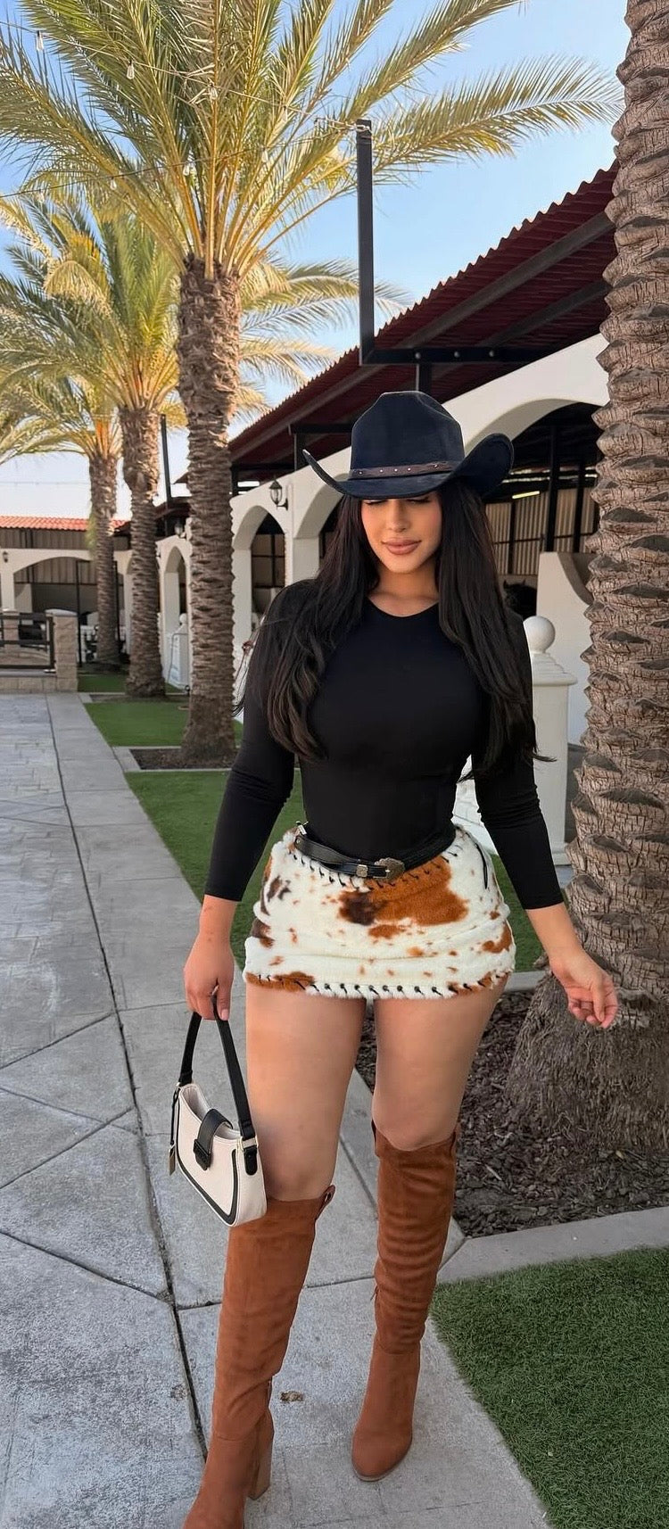 Western Babe Mini Skirt”