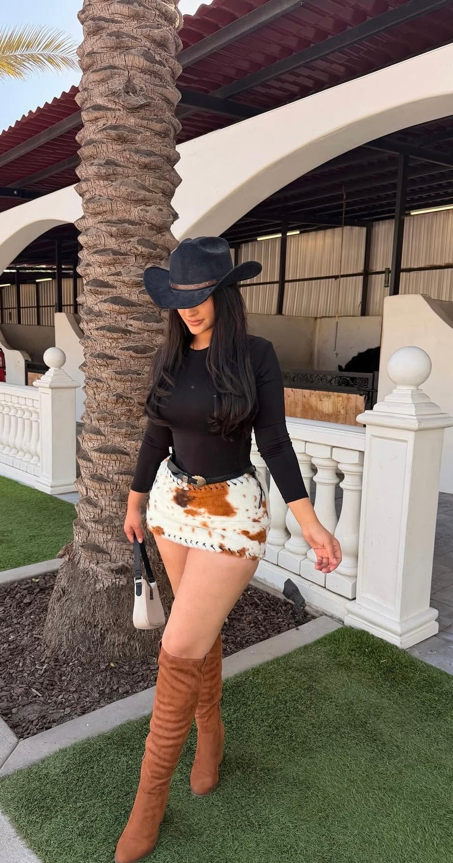 Western Babe Mini Skirt”