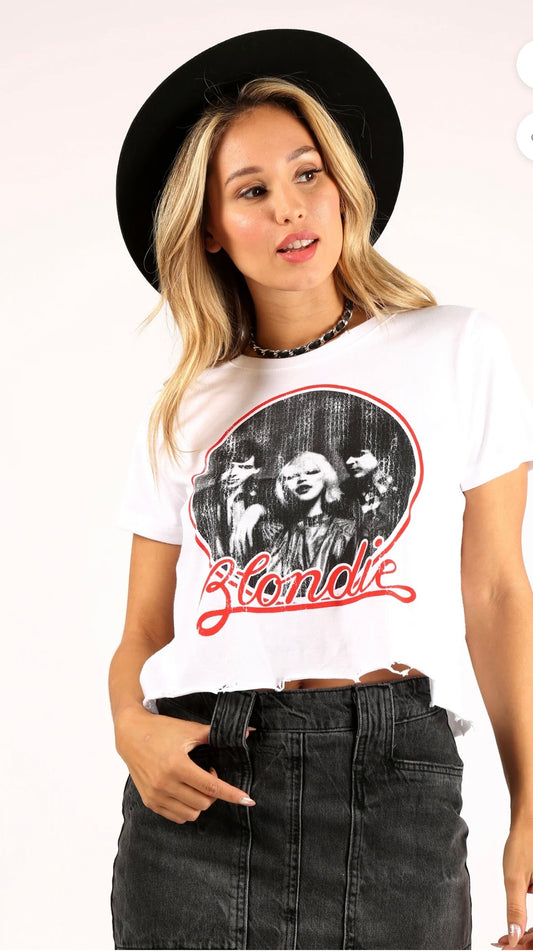 Atomic Blondie Crop