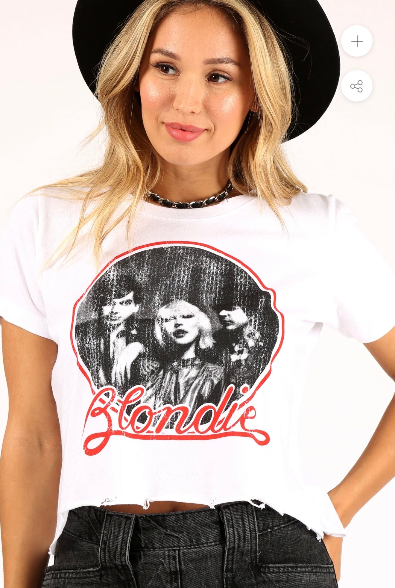 Atomic Blondie Crop