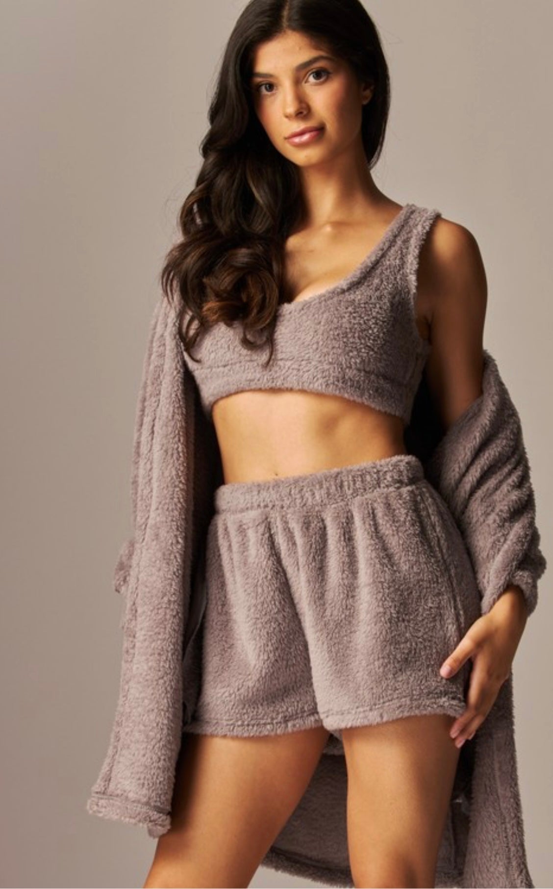 Cozy teddy set