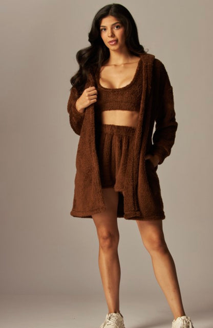 Cozy teddy set