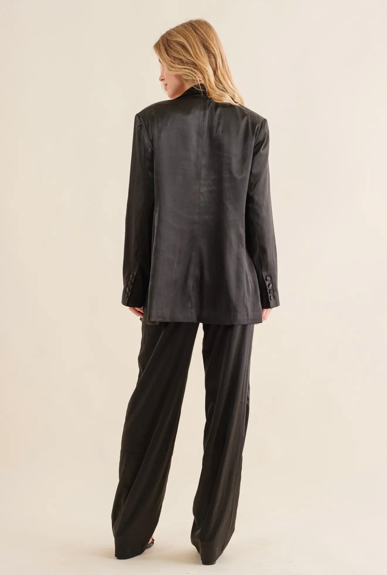 Power Play Satin Suit