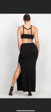 Black summer dress