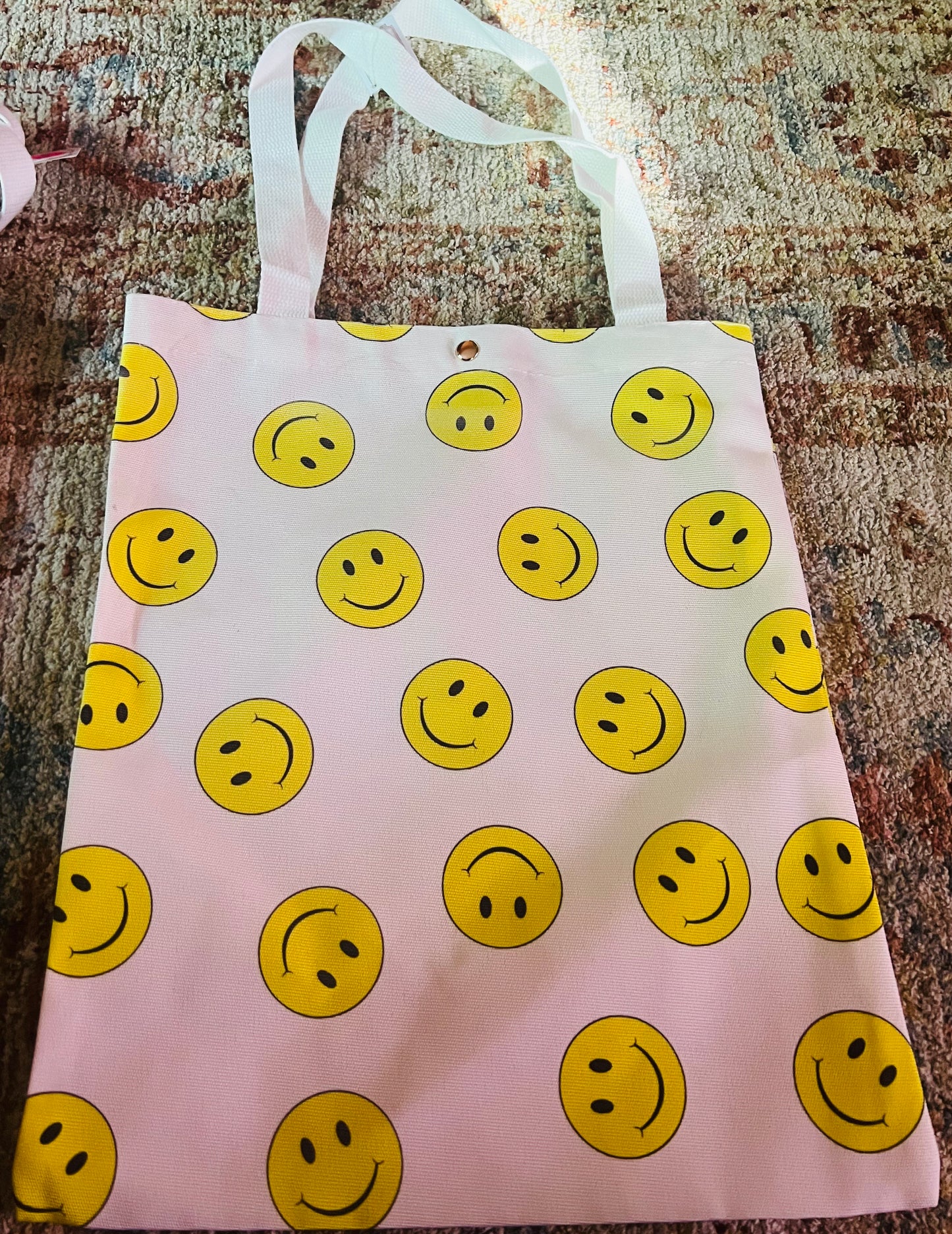 Be Happy tote bag