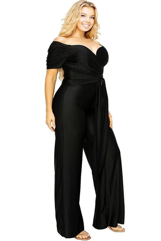 Sunday Brunch Black Jumpsuit