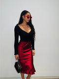 The Ruby Rose Mid skirt